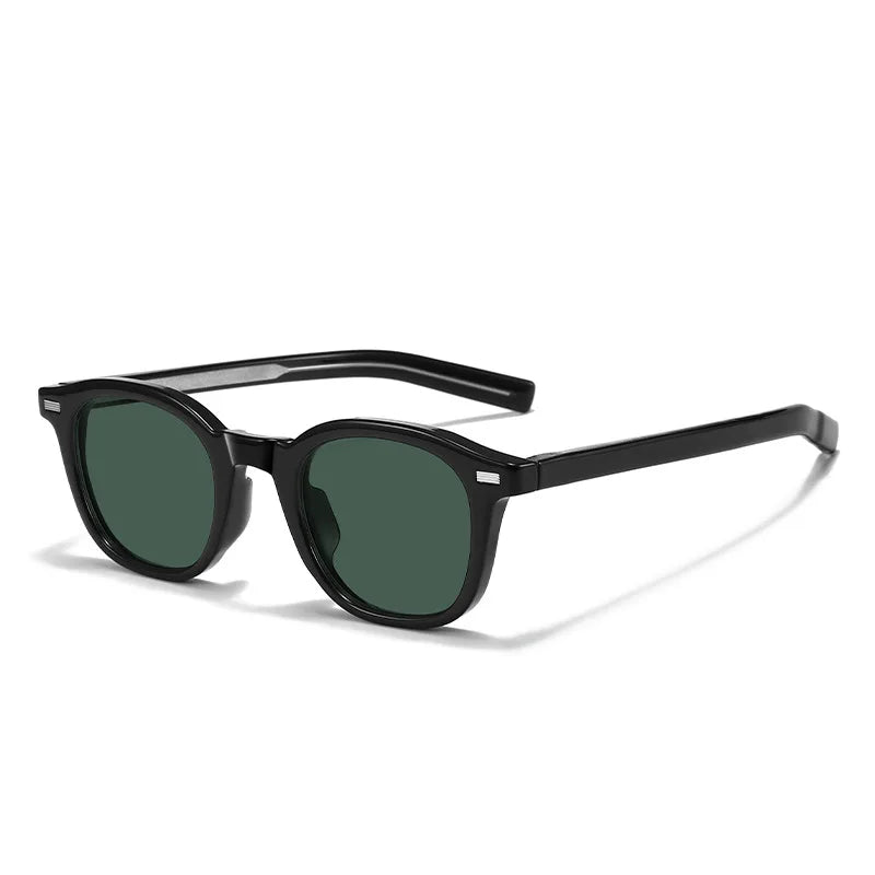 Women Designer Thick Acetate Sunglasses Retro Mens Sunglasses Vintage Fashion Oval Uv