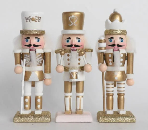Christmas Nutcracker Decoration Wooden Holiday Soldier Tabletop Decor