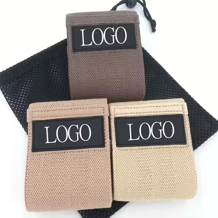 Non-Slip Fabric Resistance Bands 3 Levels Booty Exercise Bands Workout Elastic Loop