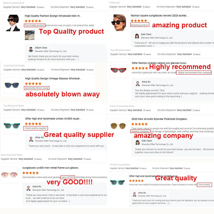 Sifier Custom Designer Famous Brands Purple Sunglasses Lens Luxury Rimless Anti Oil Nylon
