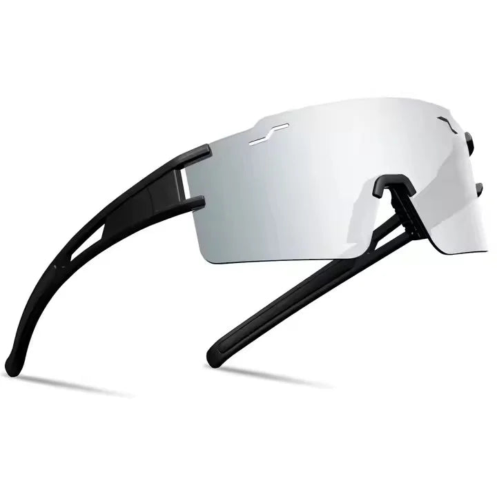 Frameless Polarized Cycling Sunglasses for Men and Women Windproof Sport Eyewear