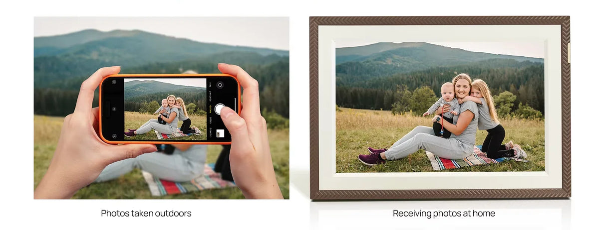 10.1 Inch Smart Digital Photo Frame with WiFi Digital Picture Frame for Photo Sharing