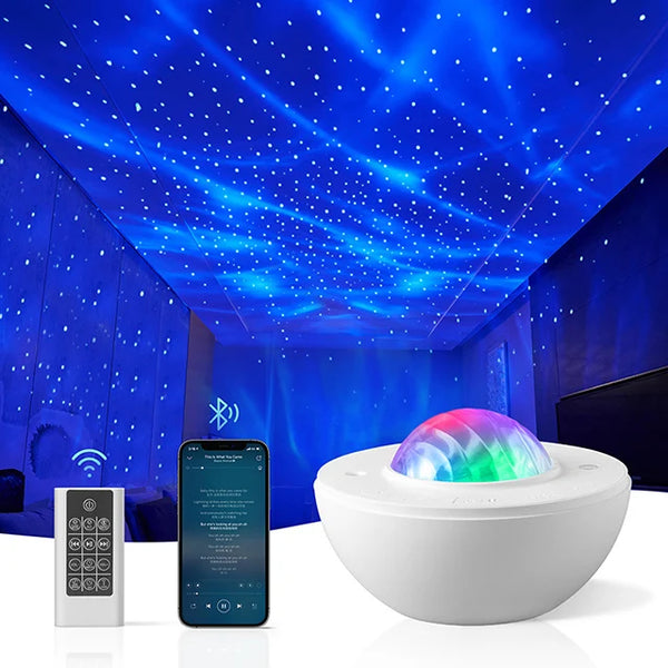Smart Life App Starry Sky Projector Galaxy Projector Star Moon Ocean Voice Music Control
