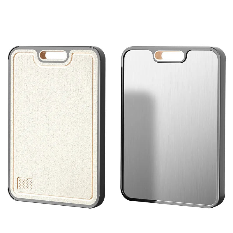New Titanium Cutting Board Double Sided Doubled Sided Titanium Cutting Board Wheat Straw