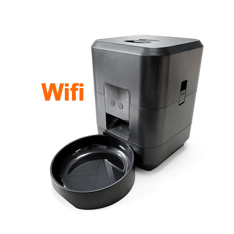 2L Automatic Dog Feeder for Dry Food, Timed Portions, WiFi and Camera Models
