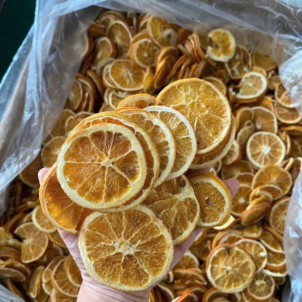 Dried Dehydrated Orange Fruit Slices Ideal for Cocktail Garnishes, Cake Decoration,