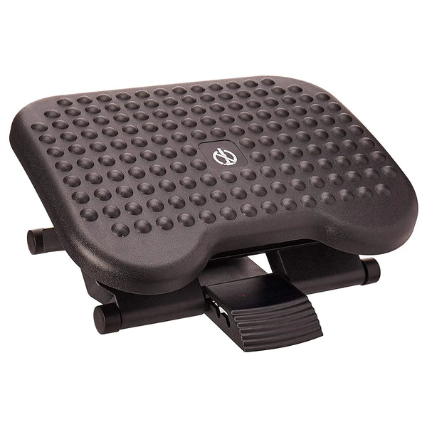 Adjustable Footrest Under Desk - Ergonomic Foot Rest with 3 Height Position