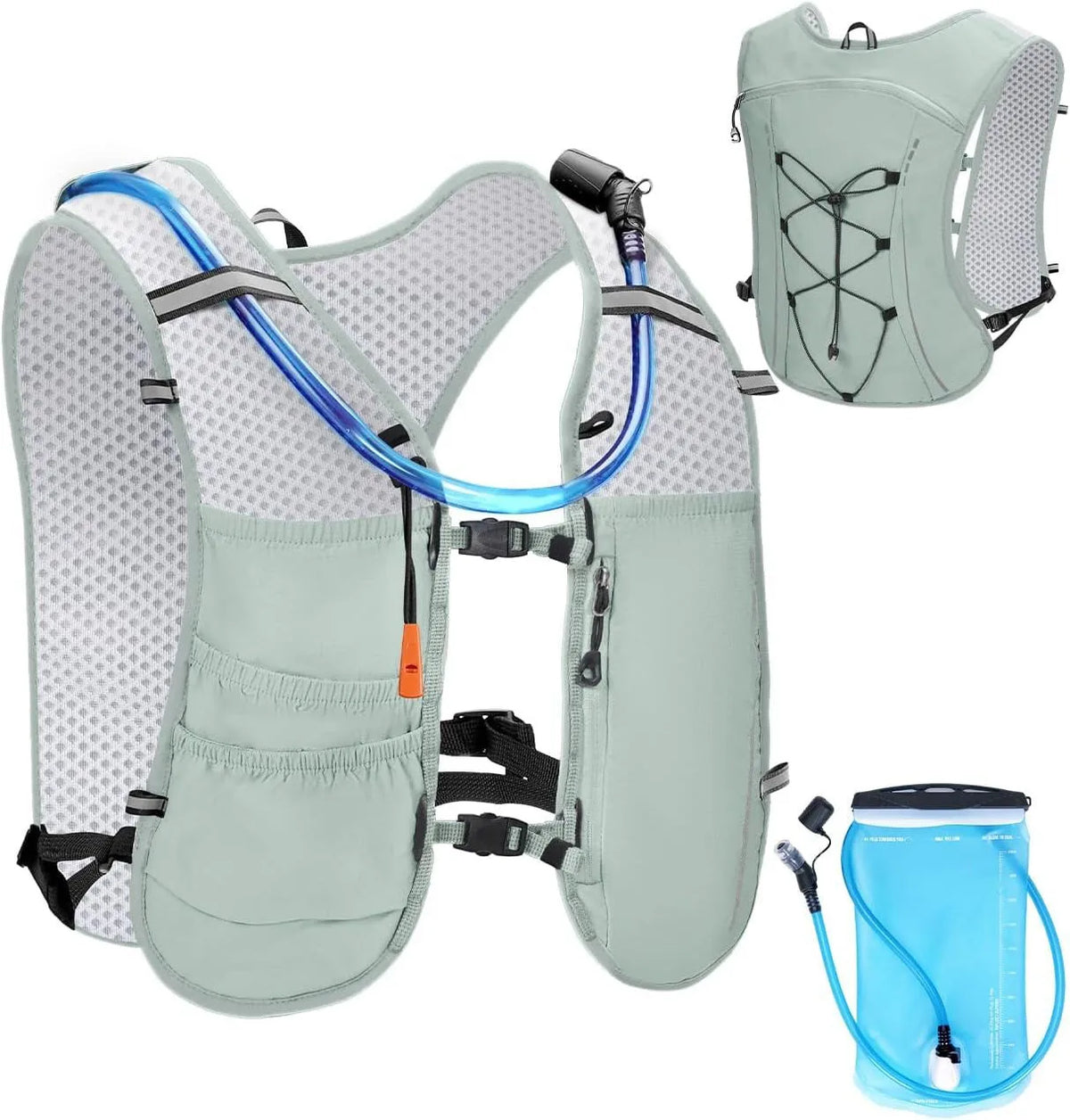 Hydration Backpack Running Vest Pack for Outdoor Sports - Running Water Bladder