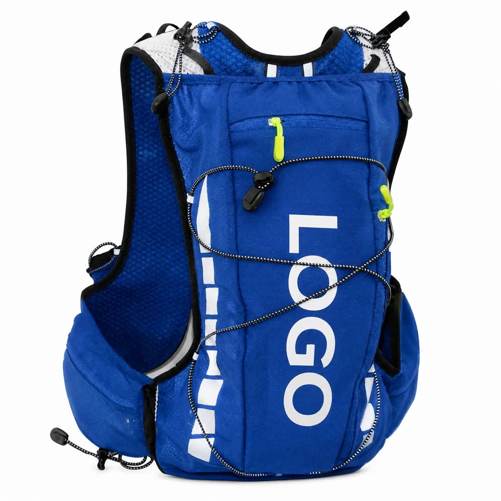 Fashion Nylon Waterproof Hydration Running Vest Backpack Cycling Hiking Marathon-Portable