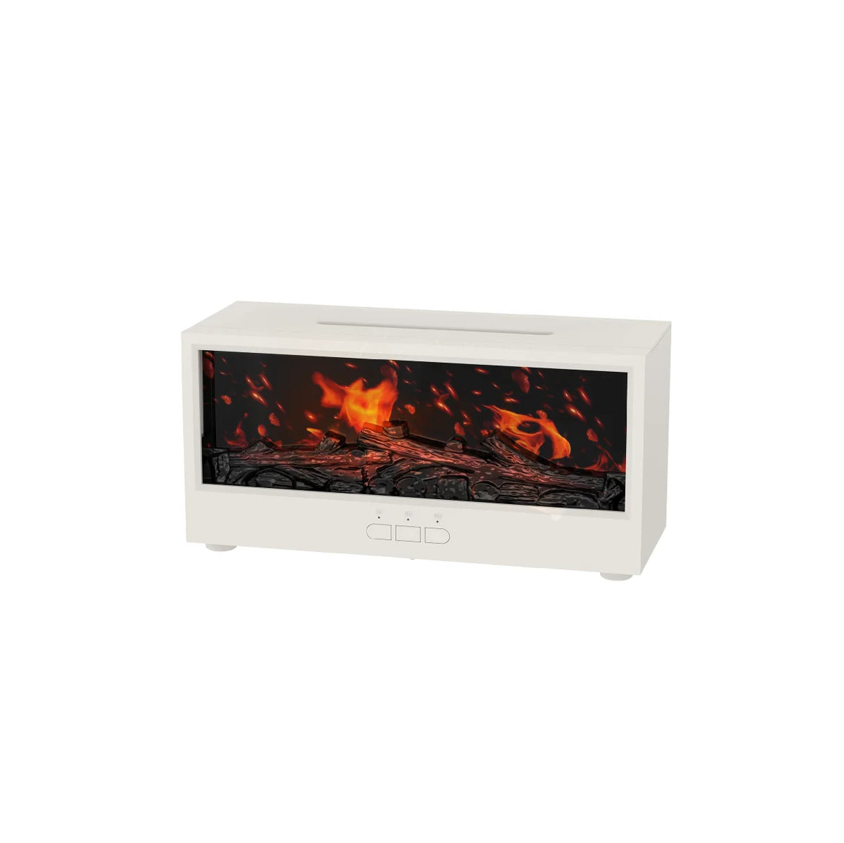 Aroma Essential Oil Fireplace Diffuser Colorful Flame Diffuser Bonfire Fireplace