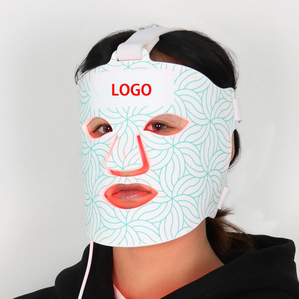 Led Face Mask Light Therapy Silicone Led Therapy Mask Face Mask Led Light Therapy Masker