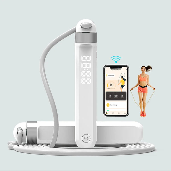 Calorie Counter Wireless Sdk Electronic Cordless Digital Jumping Rope Smart Skipping