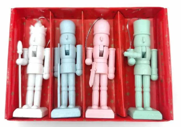 Christmas Nutcracker Decoration Wooden Holiday Soldier Tabletop Decor