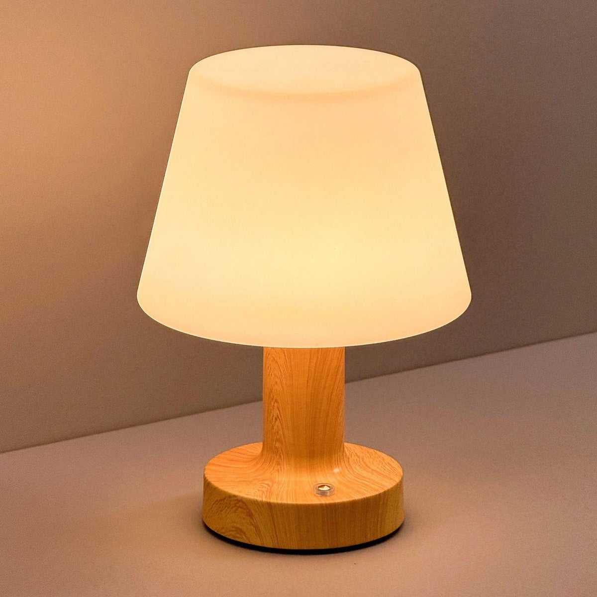 Led Touch Three Colors Night Light Bedroom Study Table Lamp Mushroom Lampshade