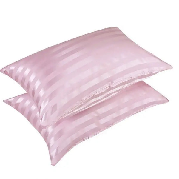 Custom Personality Solid Color Pillowcases Silk Bonnets Pillowcase Satin Silk Pillowcase
