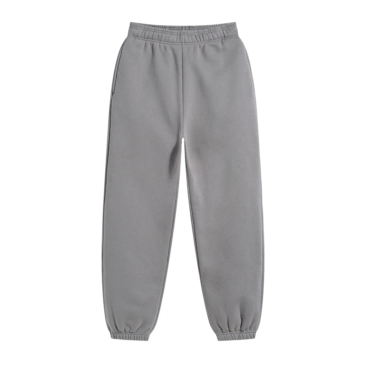 400g Custom Designed Fleece Sports Pants Lined Casual Leggings with Drawstrings