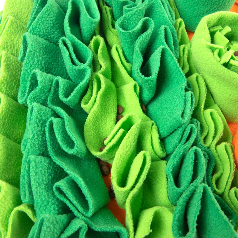 Washable Cotton Dog Snuffle Mat Eco-Friendly Slow Feeding Lick Pad Interactive Pet