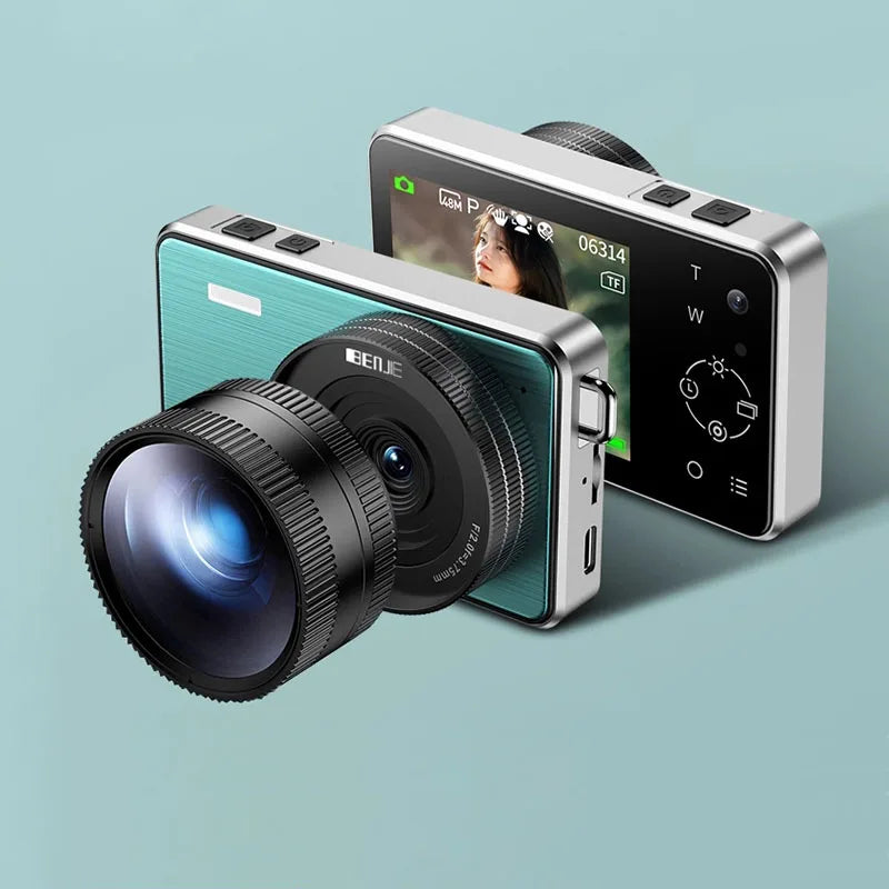 New Popular 2.8 Inch HD Digital Camera for Students Video Camera 2.7K 64MP IPS Screen 16X