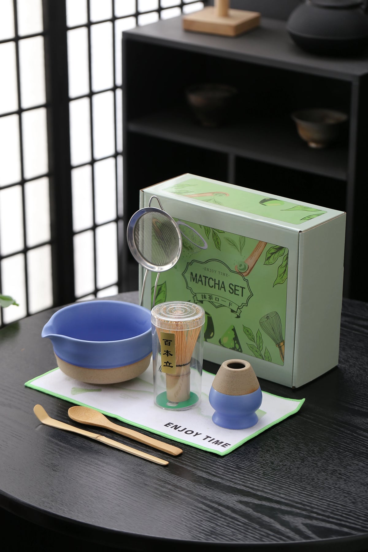 4 to 7 PCS Matcha Bowl Ceremony Accessory Japanese Tea Matcha Organic Bamboo Whisk Chasen