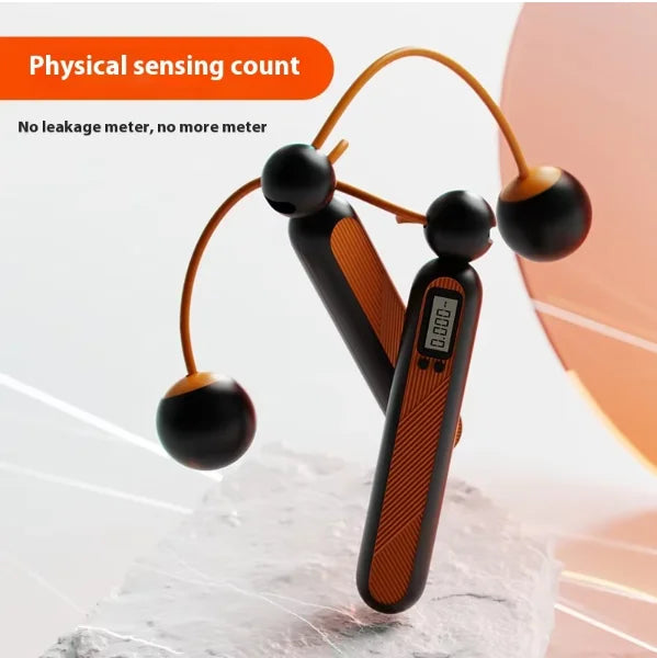 Dual-Purpose Smart Cordless Jump Rope for Adults ABS PVC PP Weighted with Digital Speed