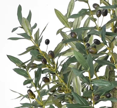 Artificial Olive Tree 120cm PE Material for Home Decoration-Christmas Easter Halloween-