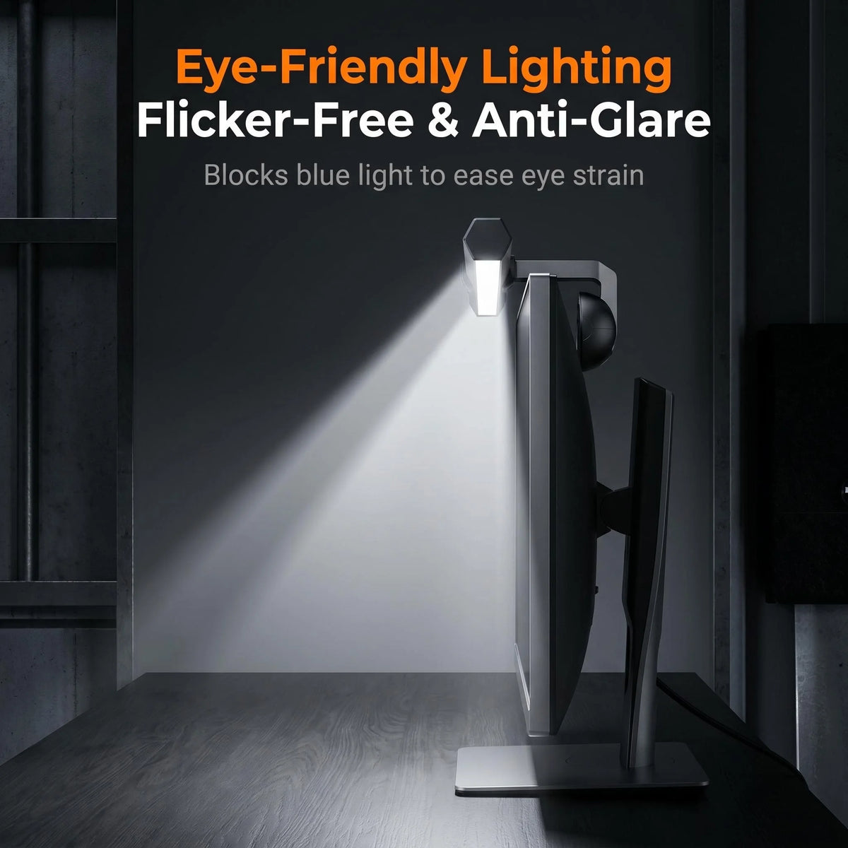 Dimmable Eye Protective No Screen Glare Monitor Lamp Smart LED Computer USB Powered LED