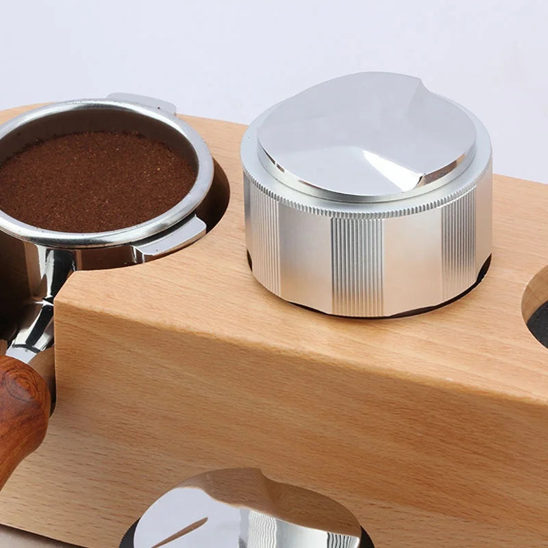 Dual Head Espresso Distribution Tool 51/53/58/58.5mm Coffee Distributor and Tamper Fits