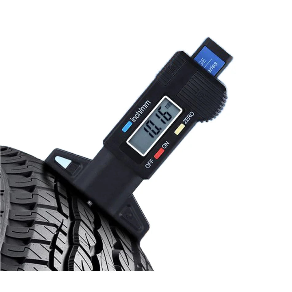 Car Tire Digital Thread Depth Gauge Meter Measurer Tool Caliper Thickness Gauges