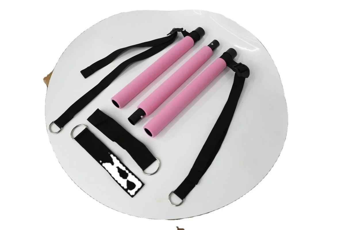Harbour Pilates Bar Kit With Resistance Bands Pilates Bar Workout Equipment for Legs Hip