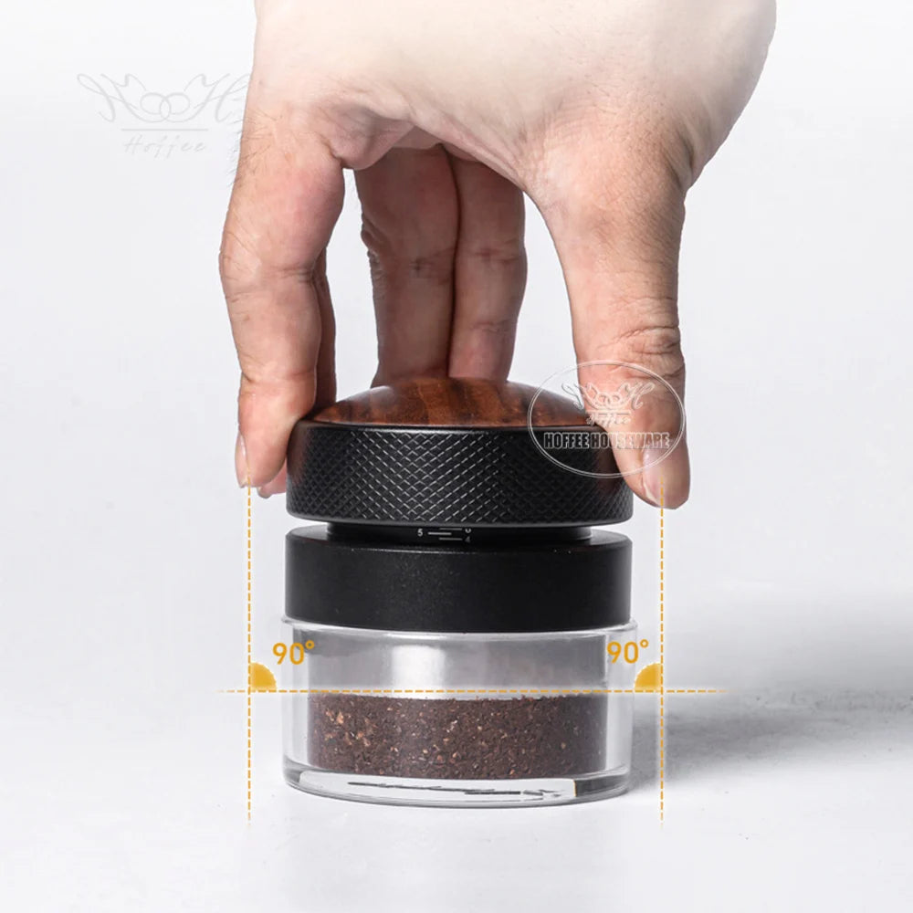 Gravity Espresso Distributor 51/54/58mm Adjustable Depth Barista Distribution Tool Hand