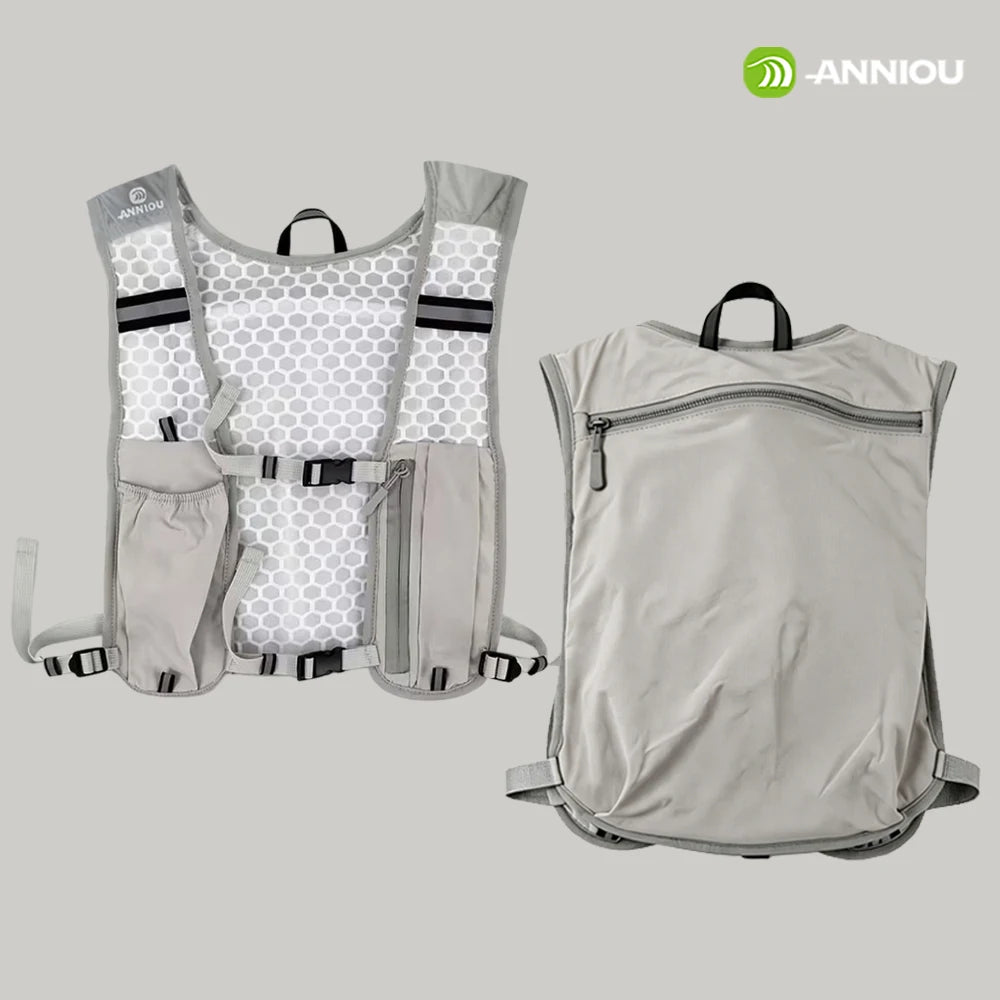 Unisex Multi-Functional Summer Canvas Cycling Running Hiking Sports Vest Breathable