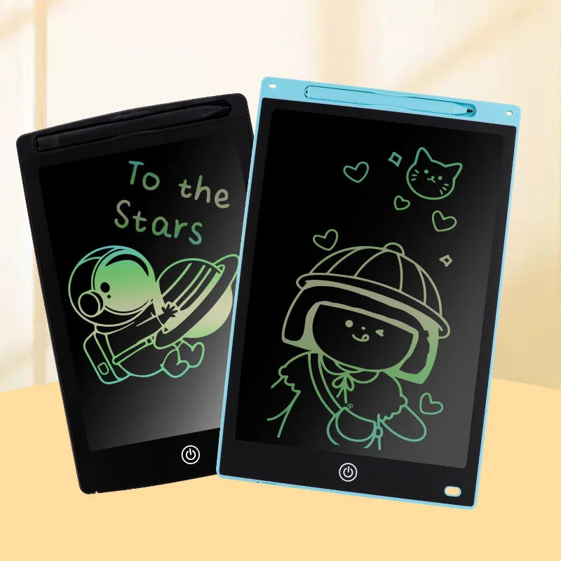 8.5 Inch 10 Inch 12 Inch LCD Writing Board Memo Pads Style Children'S Digital Electronic