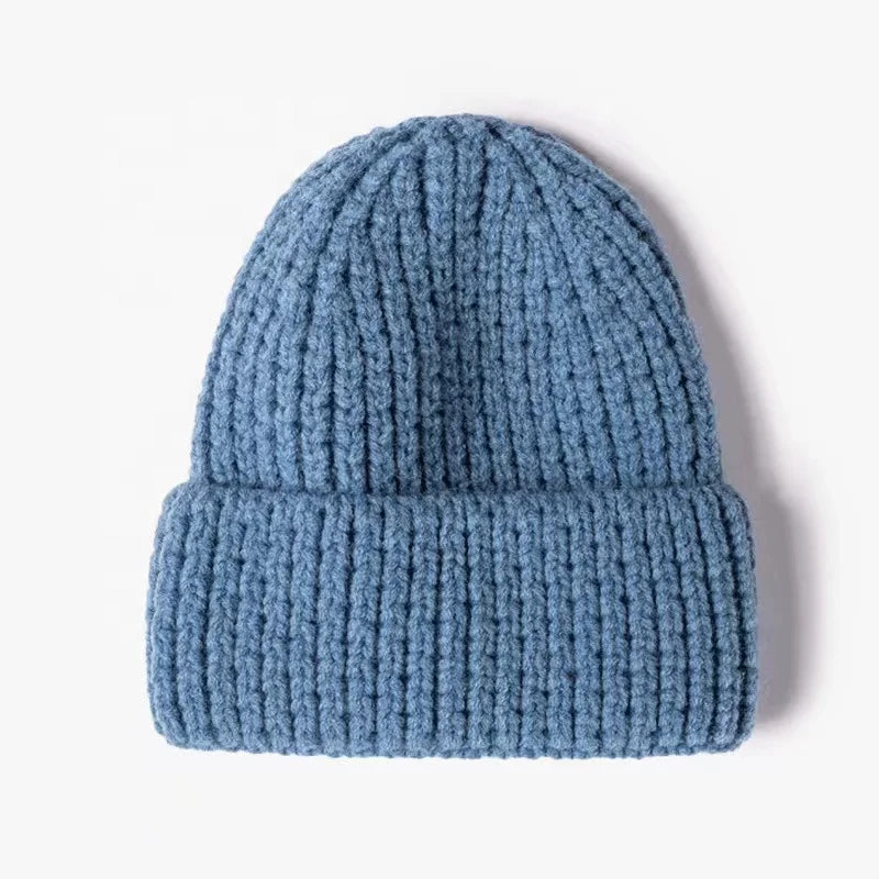 Knit Winter Hats Beanies Designer Caps Unisex for Women Men and Kids With Custom