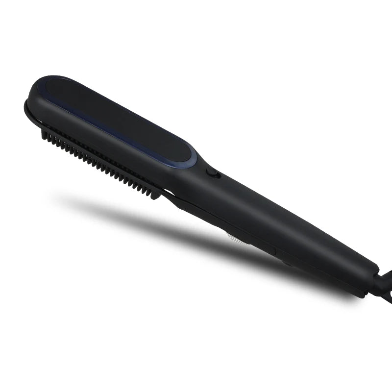 Household Professional Flat Iron Comb Electric Hair Straightener Brush