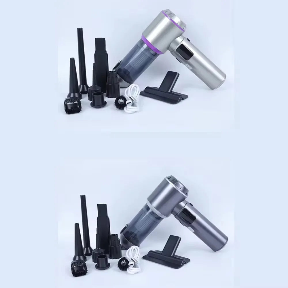 Cordless Electric Rechargeable Car & Household Vacuum Cleaner With HEPA Filter Brushless