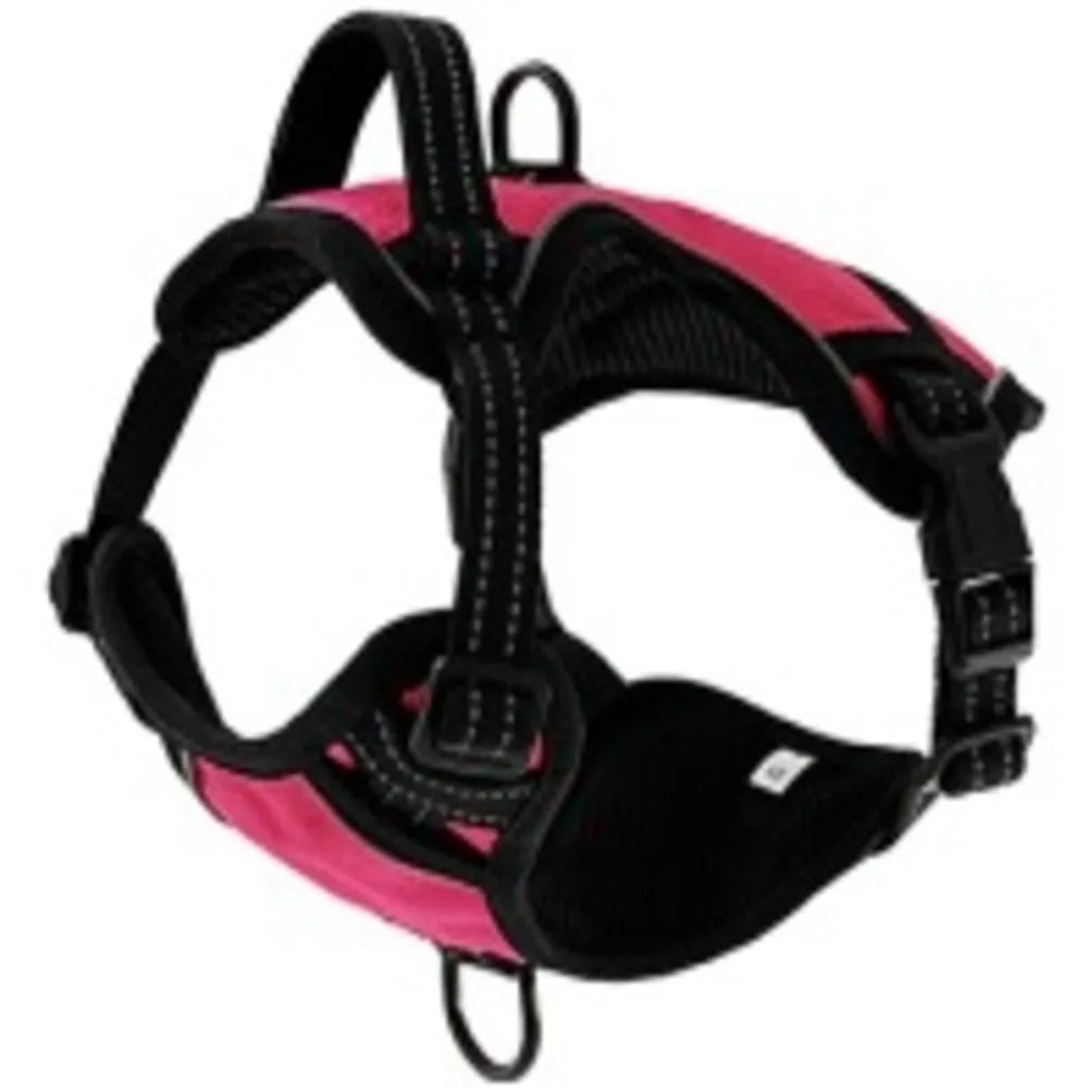 Luxury Adjustable No Pull Nylon Dog Harness Soft Padded Vest Style Pet Harness for Daily
