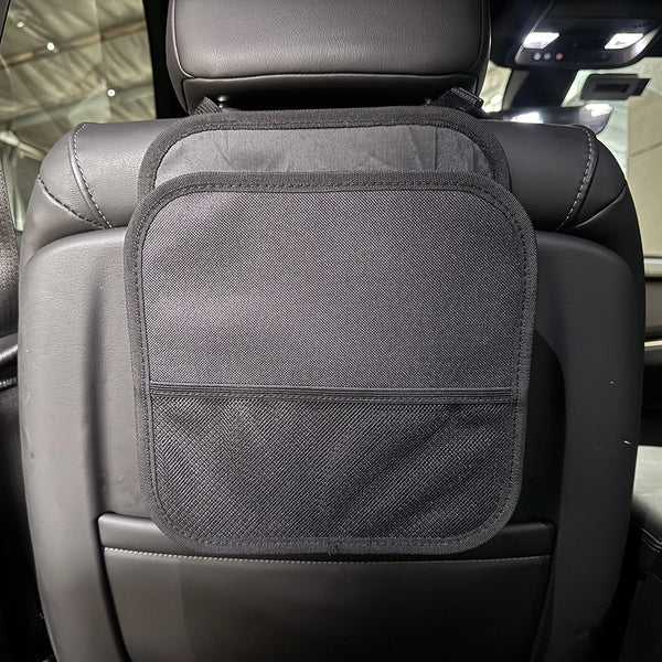 Car Seat Backrest Organizer Storage Bag Oxford Cloth Material with 1-3 Compartments