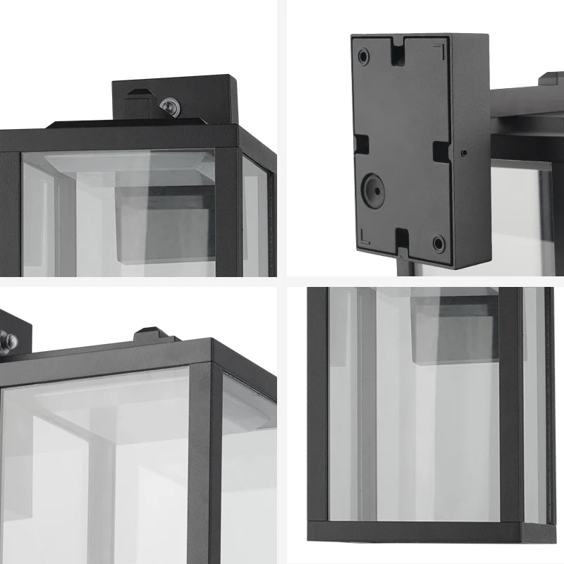 Solar Outdoor Lantern Waterproof LED Patio Light Garden Balcony Decorative Ambience Lamp