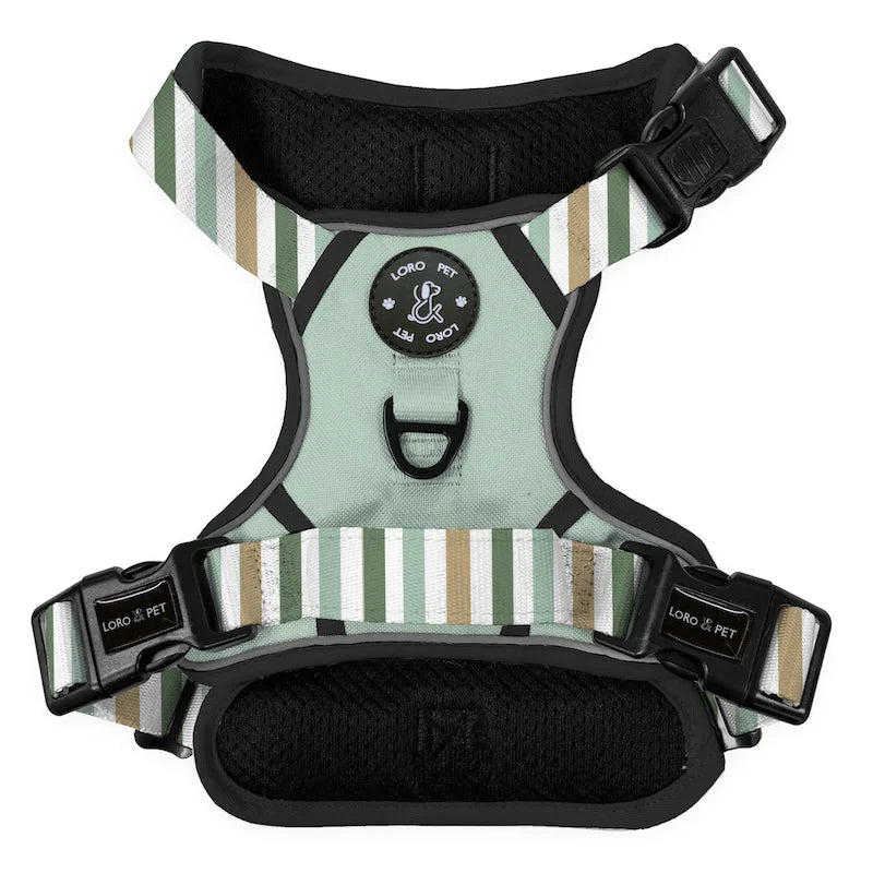 Reflective Oxford Nylon Dog Harness with Handle in Solid Colors