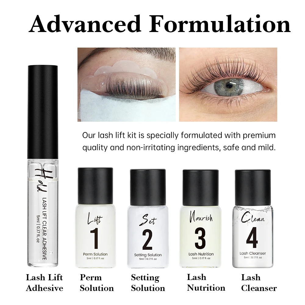 Unimore Korean Most Popular Lash Lifting Lash Lift and Tint for Eyelashes Curler