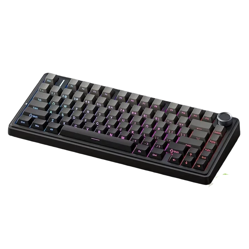 F75 75% Customized Mechanical Keyboard Full Key Hot Swap 2.4 Wireless Three Mode Keyboard