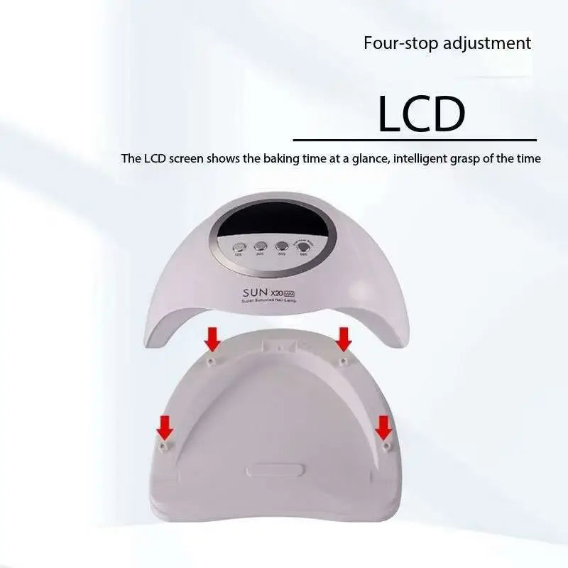 Electric High-Power UV Nail Lamp with 72 LED Beads Quick Drying Gel Polish US Plug Nail