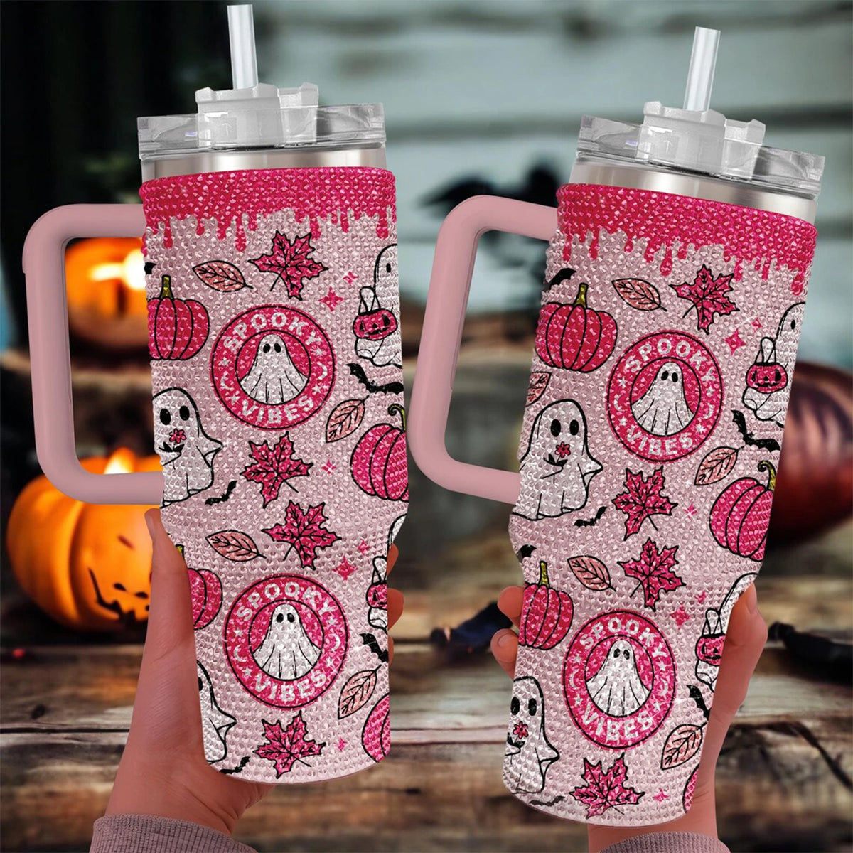 Customized 40 Oz Stainless Steel Double Wall Vacuum Insulated Travel Tumbler with Lid