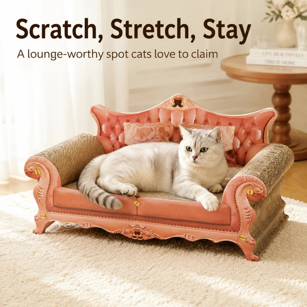 Creative Cat Sofa Scratcher Replaceable Corrugated Cardboard Pad Replaceable Core Cat