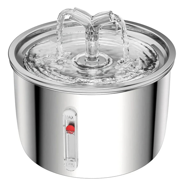 Cat Dog Pet Water Dispenser 304 Stainless Steel Intelligent Automatic Fountain
