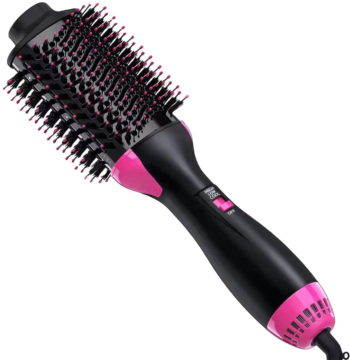 Professional Salon One Step Hair Brush Dryer and Volumizer 3-in-1 Negative Ion Hot Air