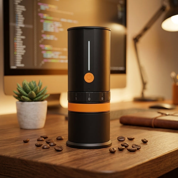 High-End All-Metal Material 6000mAh Electric Portable Coffee Grinder USB Rechargeable