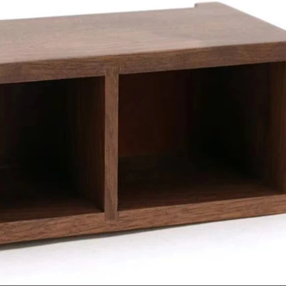 Modern Wood Pen Holder with Calendar Multifunctional Home Organizer Desk & Office Storage