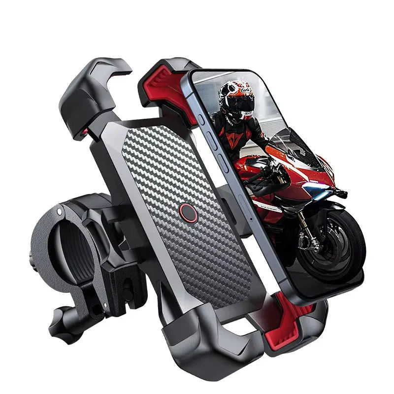 Bike Phone Holder 360 View Road Bike 4.7-7 Inch Portable Adjustable One-Click Locking