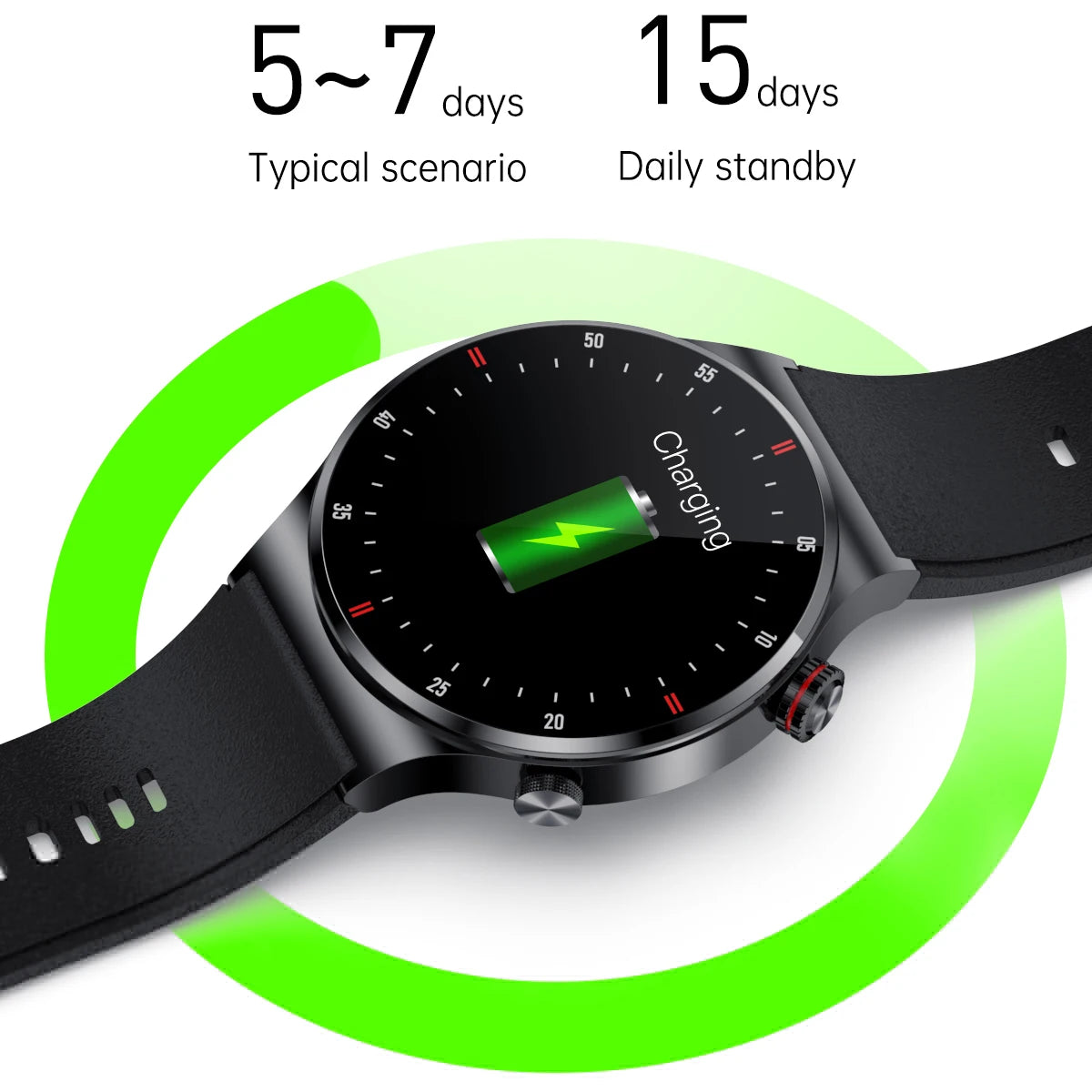 BW0382 NFC Smart Watch for Men Women Answer Make Call Fitness Tracker Running Watch Music